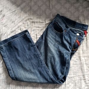 Lucky Brand Classic Rider Crop jeans